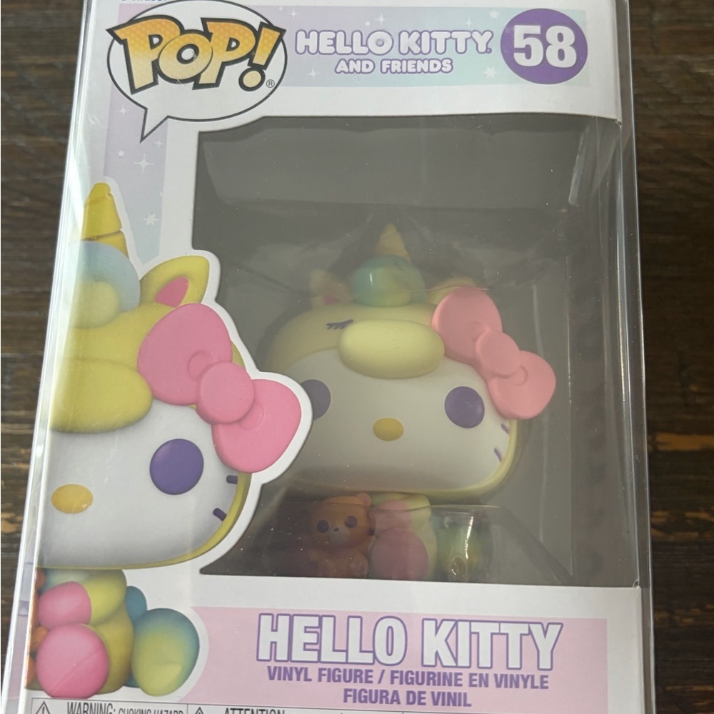Sanrio Hello Kitty Pop! Vinyl Figure — Pink, Yellow, Mint, Lavender